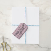 Wochenende in Paris Geschenkanhänger (Mit Garn)