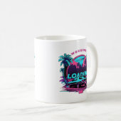 Wochenende Laden Retro Sunset 11 oz Tasse 80er Aes (VorderseiteRechts)