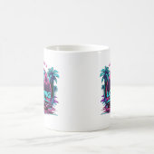 Wochenende Laden Retro Sunset 11 oz Tasse 80er Aes (Mittel)