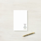 Wochenende lustiger Text Post-it Klebezettel (Auf Schreibtisch)