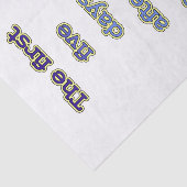 Wochenende lustiger Text Seidenpapier (Ausschnitt)