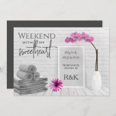 Wochenende mit dem Schweden Einladung (Vorne/Hinten)