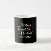 Wochenende Mutter-Tochter 2026 Mädchen-Trip passen Kaffeetasse (Mittel)