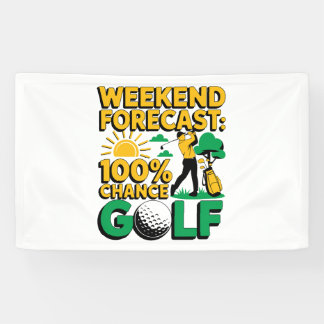 Wochenende Prognose 100% Chance auf Golf Banner