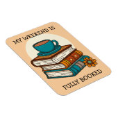 Wochenende voll gebuchte Buchliebhaber Magnet (Rechte Seite)