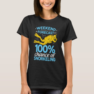 Wochenende Vorhersage 100 Wahrscheinlichkeit des S T-Shirt