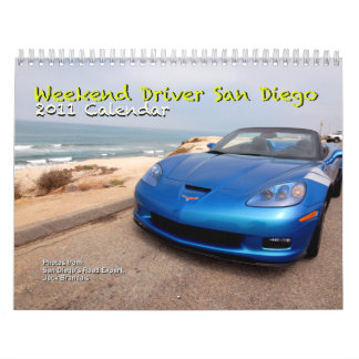 Wochenenden-Fahrer-San Diego 2011 Kalender