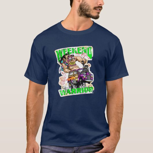 Wochenenden-Freak T-Shirt (Vorderseite)