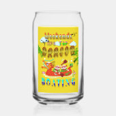 Wochenenden für Drachenboote Dosenglas (Rückseite)