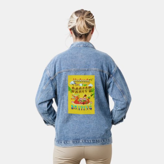 Wochenenden für Drachenboote Jeansjacke (Modell)