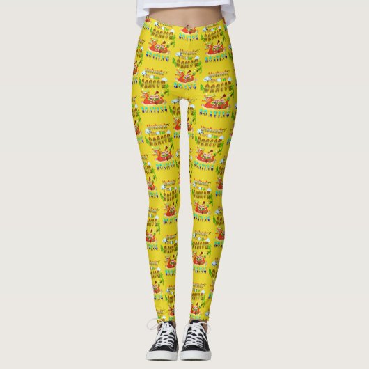 Wochenenden für Drachenboote Leggings (Vorderseite)
