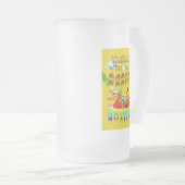 Wochenenden für Drachenboote Mattglas Bierglas (VorderseiteRechts)