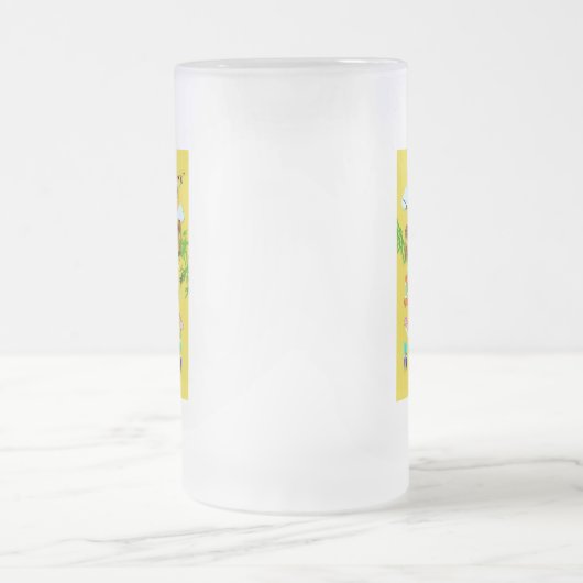 Wochenenden für Drachenboote Mattglas Bierglas (Mittel)