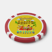 Wochenenden für Drachenboote Pokerchips (Einzeln)