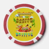 Wochenenden für Drachenboote Pokerchips (Rückseite)
