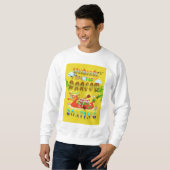 Wochenenden für Drachenboote Sweatshirt (Vorne ganz)