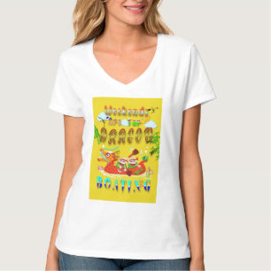 Wochenenden für Drachenboote T-Shirt