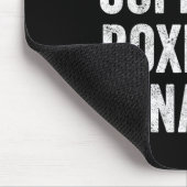 Wochenenden Kaffee Boxen Und Nickerchen Boxer Kick Mousepad (Ecke)