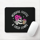 Wochenenden Kaffee Cheer Mutter einer Cheerleader- Mousepad (Mit Mouse)