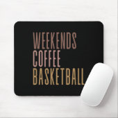Wochenenden Kaffee Skizze Mousepad (Mit Mouse)