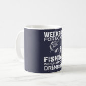 WOCHENENDEN-PROGNOSEN-FISCHEN KAFFEETASSE (Vorderseite Links)