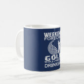 WOCHENENDEN-PROGNOSEN-GOLF KAFFEETASSE (Vorderseite Links)