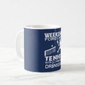 WOCHENENDEN-PROGNOSEN-TENNIS KAFFEETASSE (Vorderseite Links)