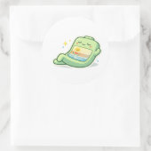 Wochenendenergie Runder Aufkleber (Tasche)