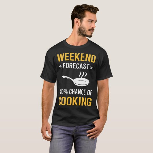 Wochenendkochen T-Shirt (Vorne ganz)