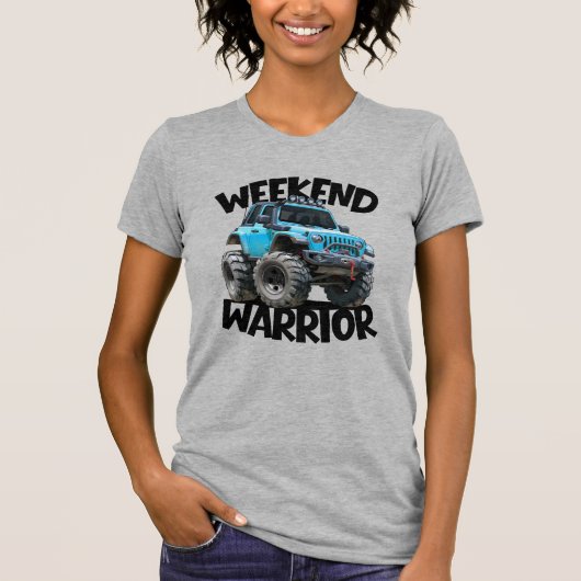 Wochenendkrieger 4x4  T-Shirt (Vorderseite)