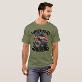 Wochenendkrieger 4x4  T-Shirt (Vorne ganz)