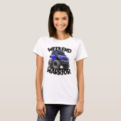 Wochenendkrieger 4x4  T-Shirt (Vorne ganz)
