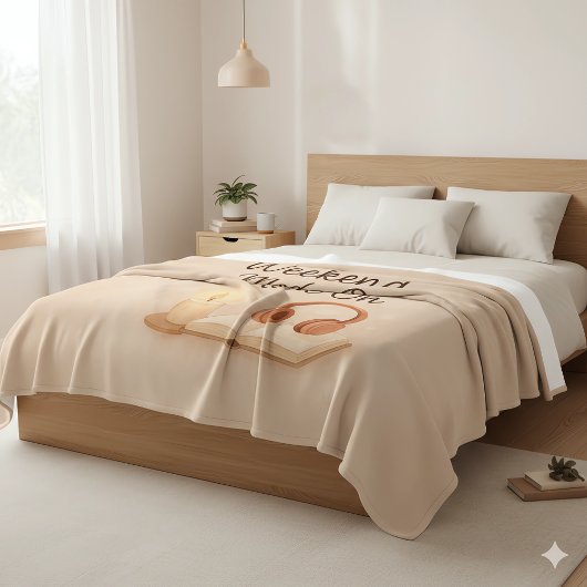 Wochenendmodus auf Fleece-Decke Fleecedecke