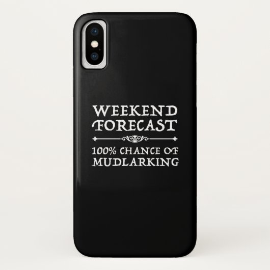 Wochenendprognose - 100% Chance auf Durchleuchtung Case-Mate iPhone Hülle (Rückseite)