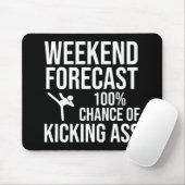 Wochenendprognose - 100% Chance auf Kicking-Ass Mousepad (Mit Mouse)