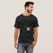 Wochenendprognose Baseball mit Chance Bären, Snack T-Shirt (Vorne ganz)