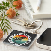 Wochenendprognose Fischen mit Papa Schlüsselanhänger (Vorderseite rechts)