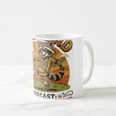 Wochenendprognose Fußball und Nickerchen Lustiger Kaffeetasse (VorderseiteRechts)
