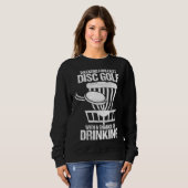 Wochenendprognose mit der Möglichkeit, Golf zu tri Sweatshirt (Vorne ganz)
