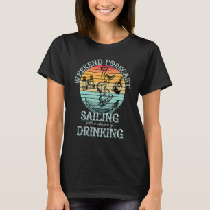 Wochenendprognose: Segelschiff Captain Lak T-Shirt