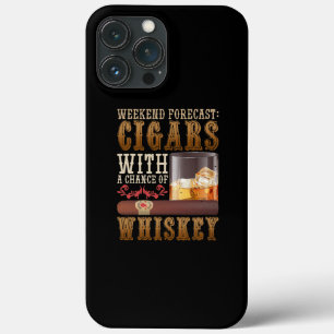 Wochenendprognosen für Zigarren und Whiskey Scotc Case-Mate iPhone Hülle