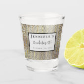 Wochenendreise Personalisierter Junggeselinnen-Abs Schnapsglas (Vorderseite)