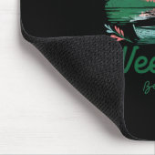 Wochenendurlaubsreise am See Berkeley Kalifornien Mousepad (Ecke)