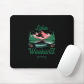 Wochenendurlaubsreise am See Berkeley Kalifornien Mousepad (Mit Mouse)
