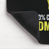 Wochenendvorhersage 100% Chance auf Badminton Lust Mousepad (Ecke)