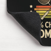 Wochenendvorhersage 100% Chance auf Badminton  Mousepad (Ecke)