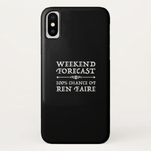 Wochenendvorhersage - 100% Chance auf Ren Faire Case-Mate iPhone Hülle