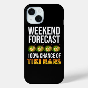 Wochenendvorhersage - 100% Chance auf Tiki Bars Case-Mate iPhone Hülle