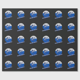 Wochenendvorhersage  100% Chance  Geschenkpapier