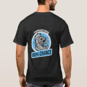 Wochenendvorhersage 100% Chance T-Shirt (Rückseite)